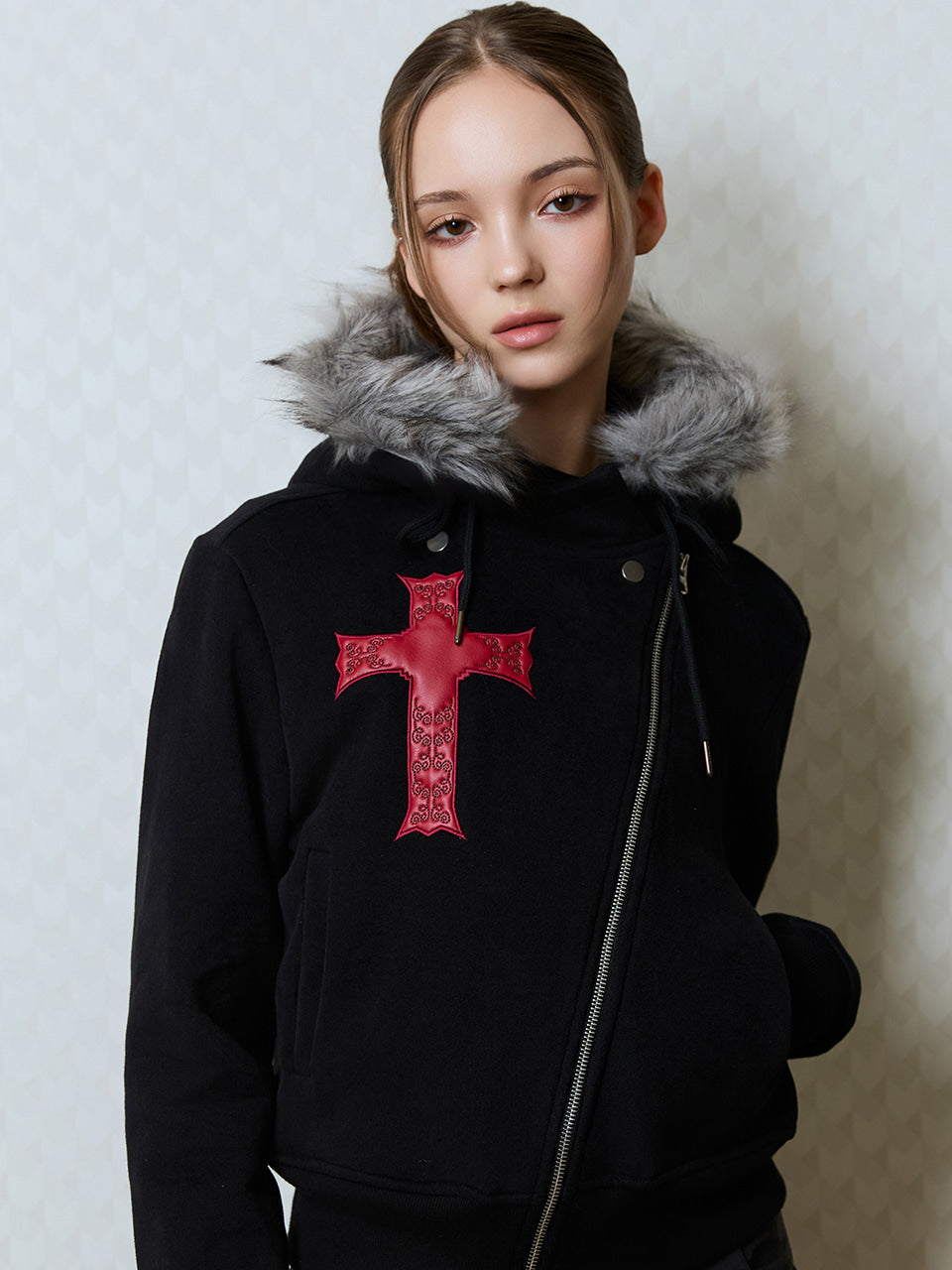 luv-is-true-fw-25-gt-fur-unbalance-hood-zip-up-black-black-s