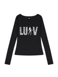 luv-is-true-fw-26-rl-lace-luv-sleeve-tee-black-black-s