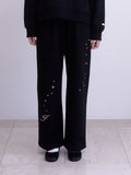 innermuseum-fw-24-star-embroidered-twoway-sweatpants-black