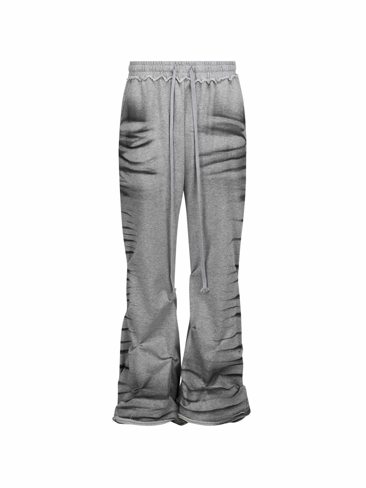 lecyto-fw-26-dirty-flare-sweatpants-m-gray-melange-gray-s