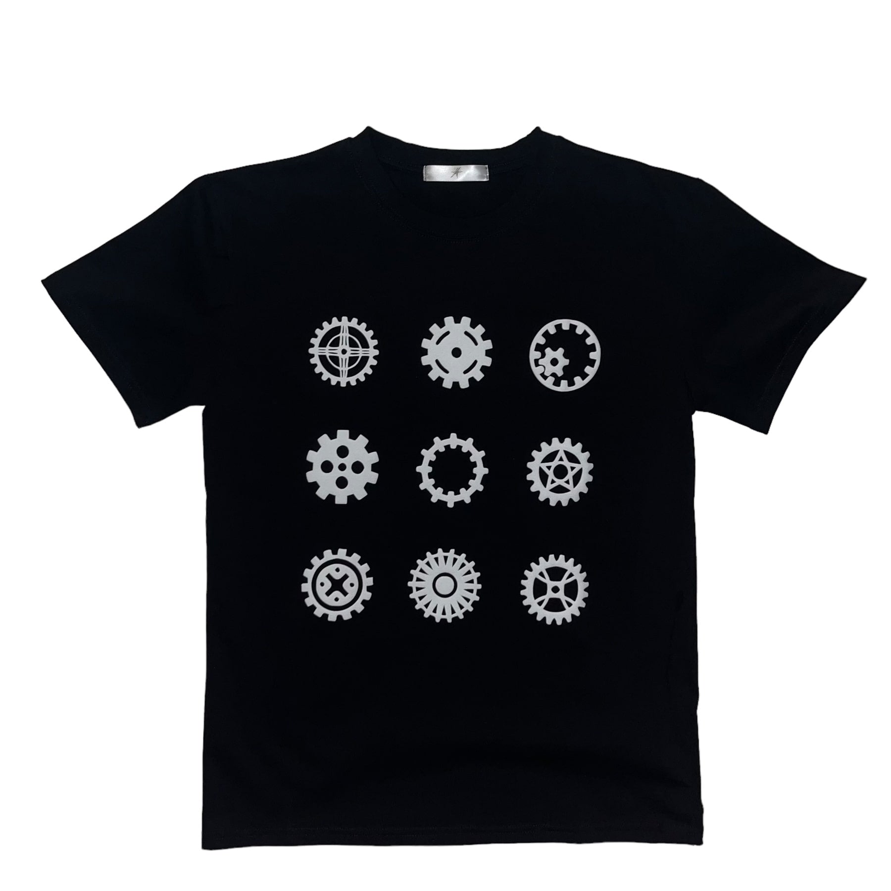 smokeastar-fw-25-nine-gears-t-shirt-black-black-s
