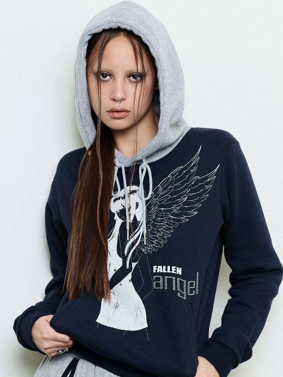 luv-is-true-fw-25-ev-angel-hood-tee-navy-navy-s