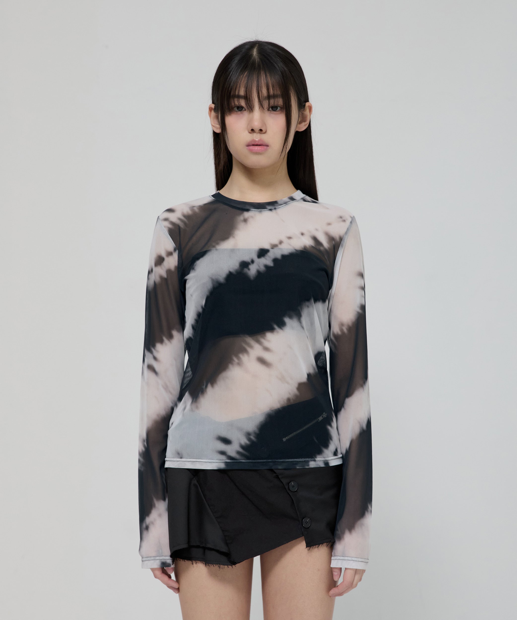 flareup-ss-26-sheer-mesh-long-sleeve-fl-142-black-cream-black-cream-s