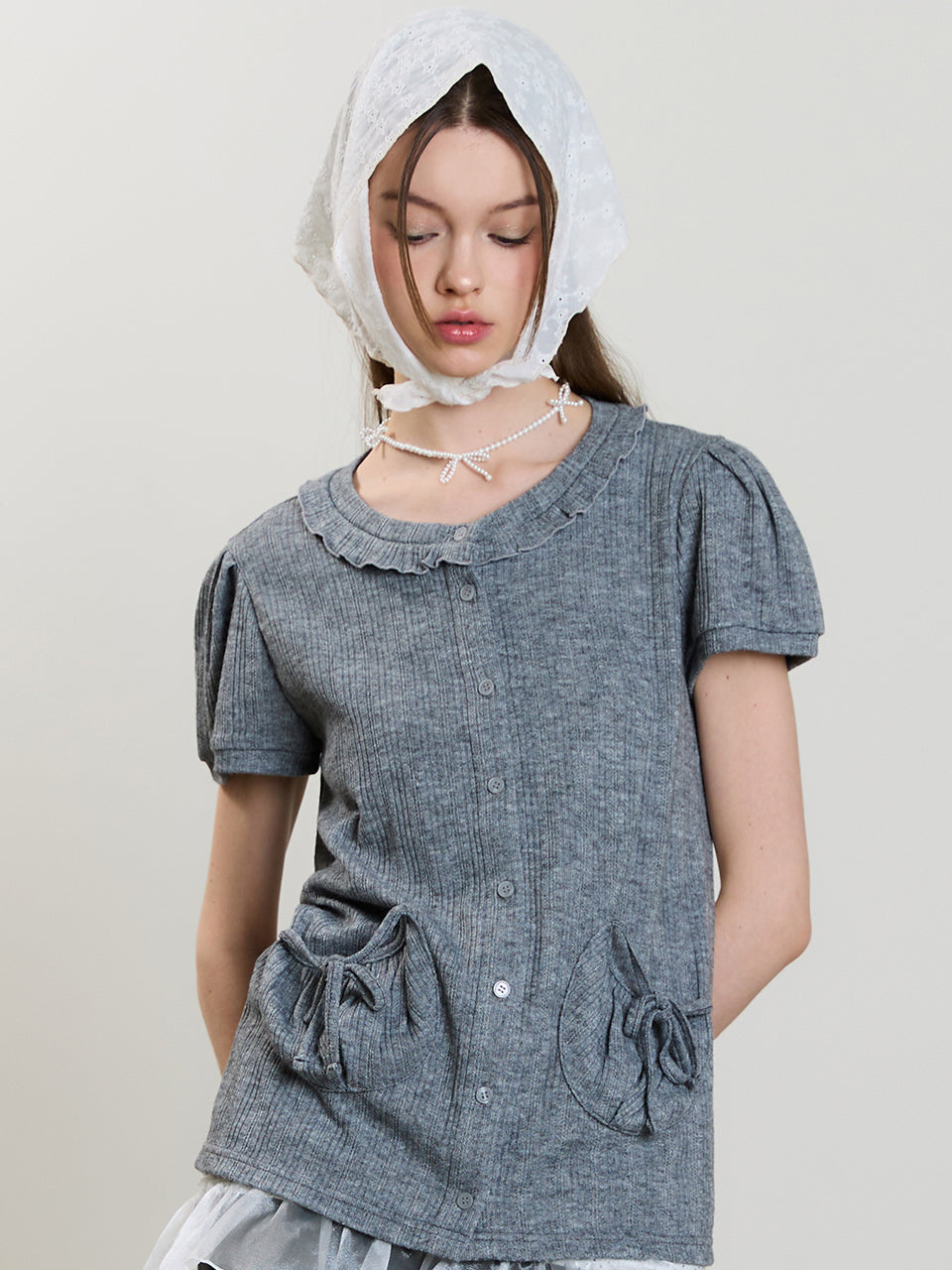 luv-is-true-ss-25-sm-puff-cardigan-gray-gray-s