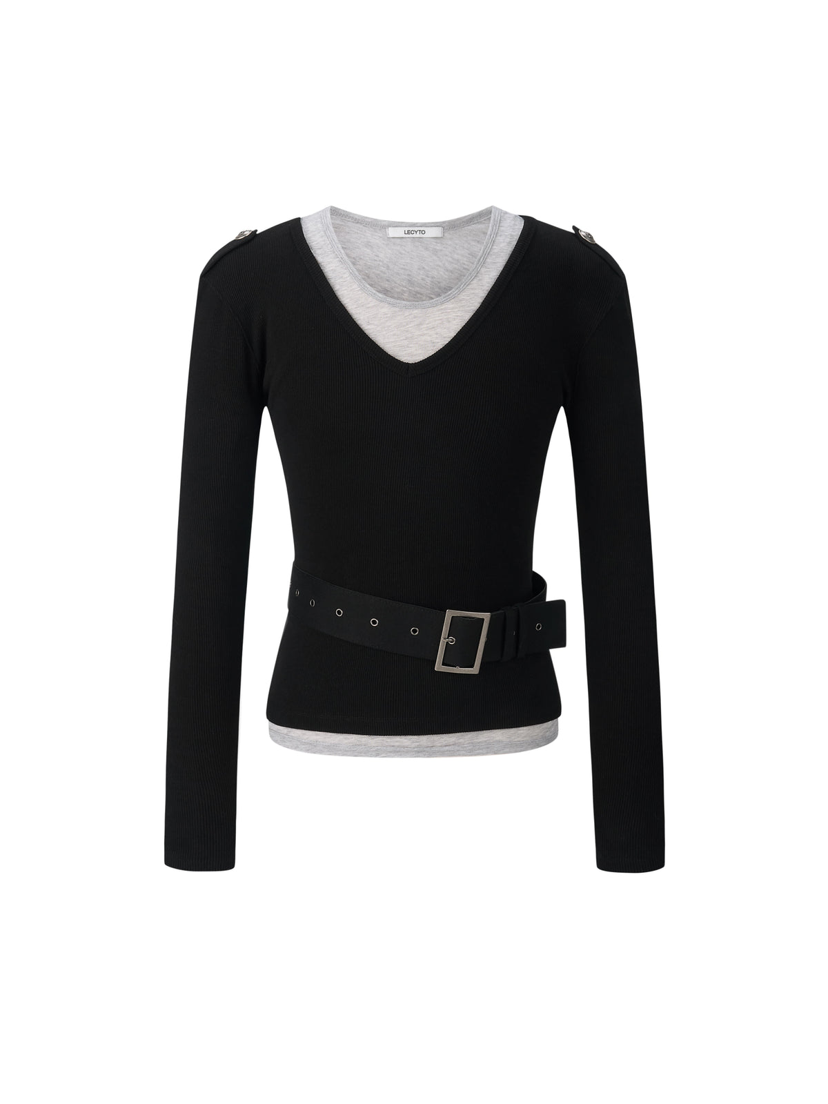 lecyto-fw-26-stray-v-neck-set-black-black-s