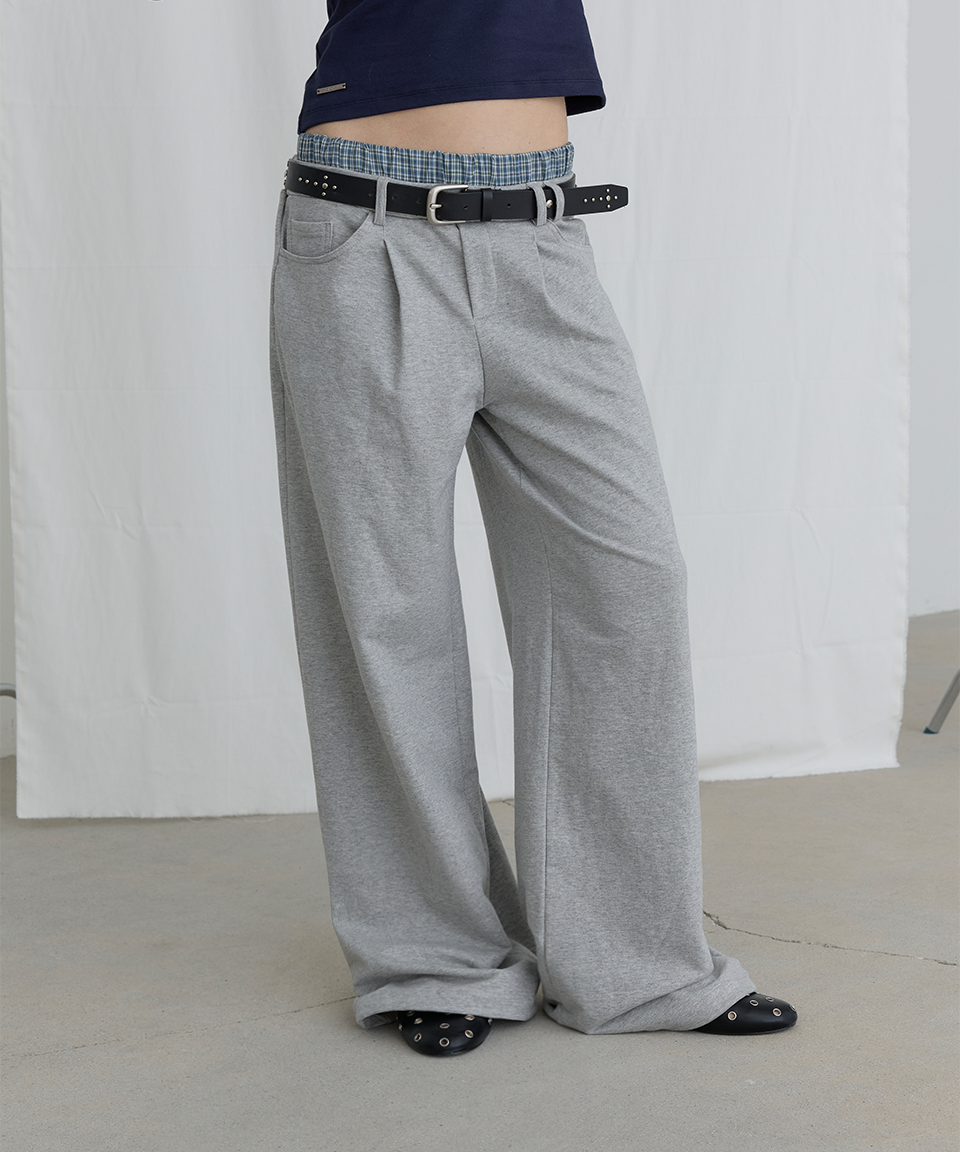 ordes-ss-25-underwear-layered-sweat-pants-grey