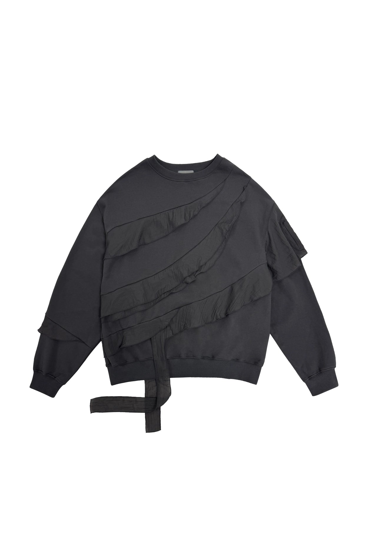 differentis-ss-25-sheer-ruffled-sweatshirtcharcoal