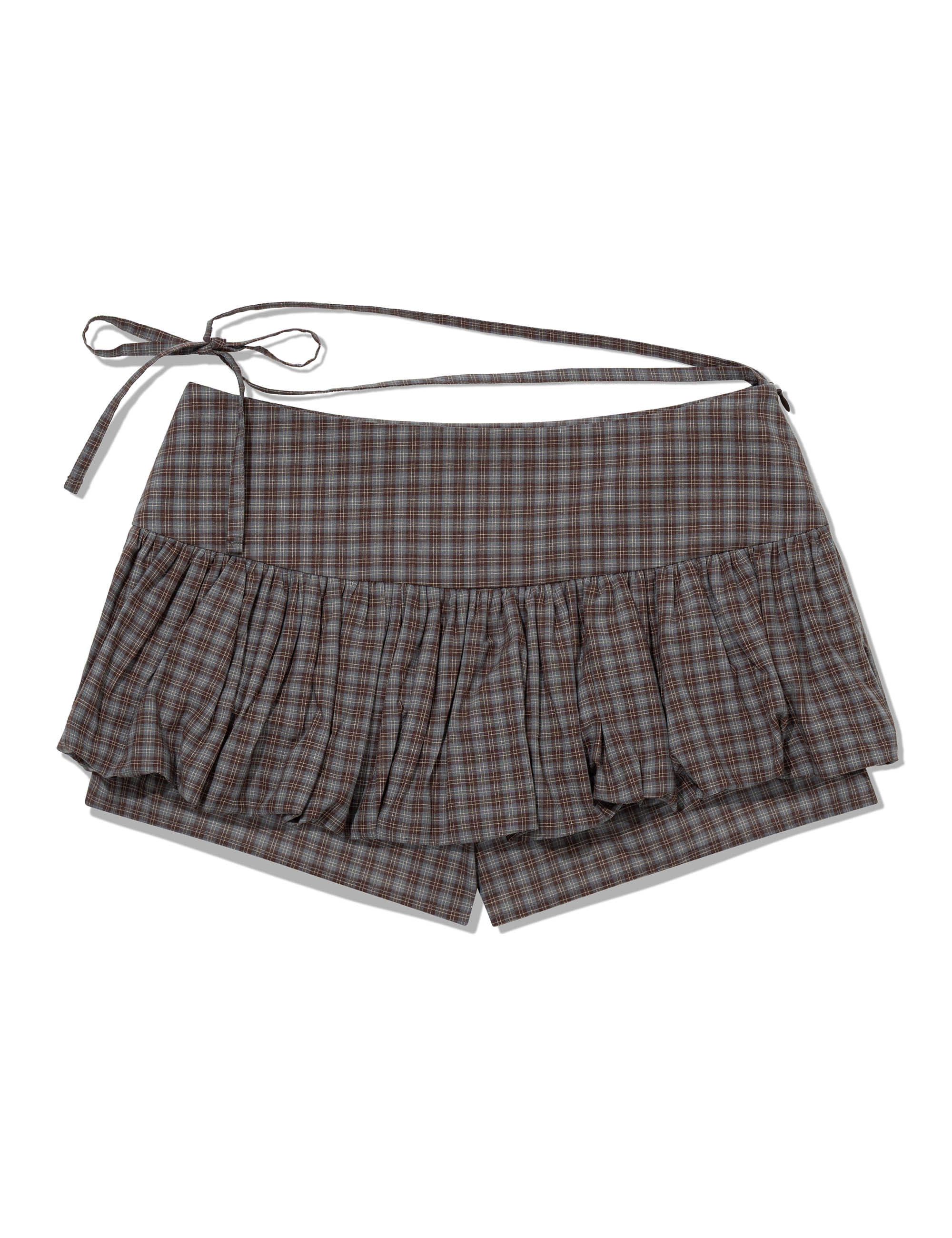 uglyshadow-ss-26-checkered-pumpkin-skirt-pants-brown-brown-s