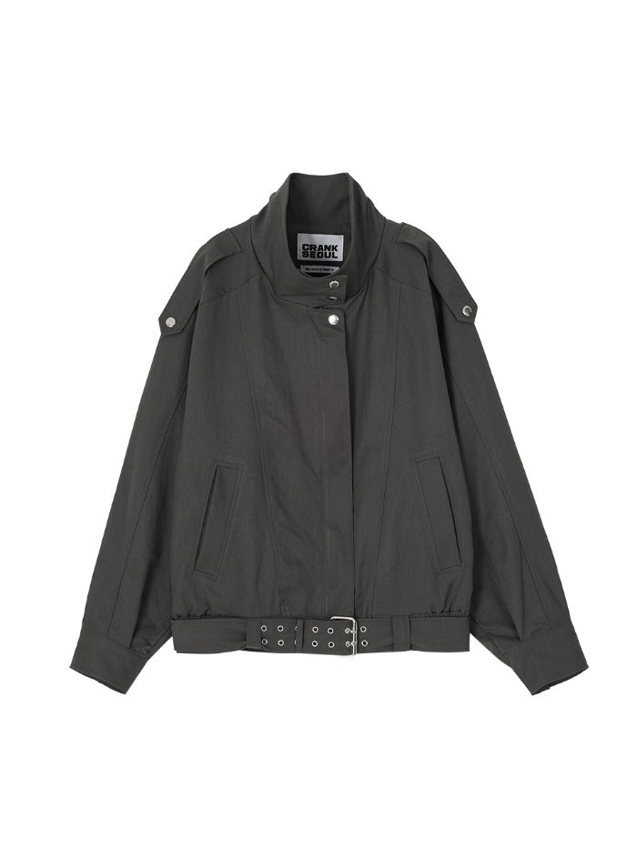 crank-ss-26-high-neck-belted-blouson-jacket-ash-khaki-ash-khaki-s