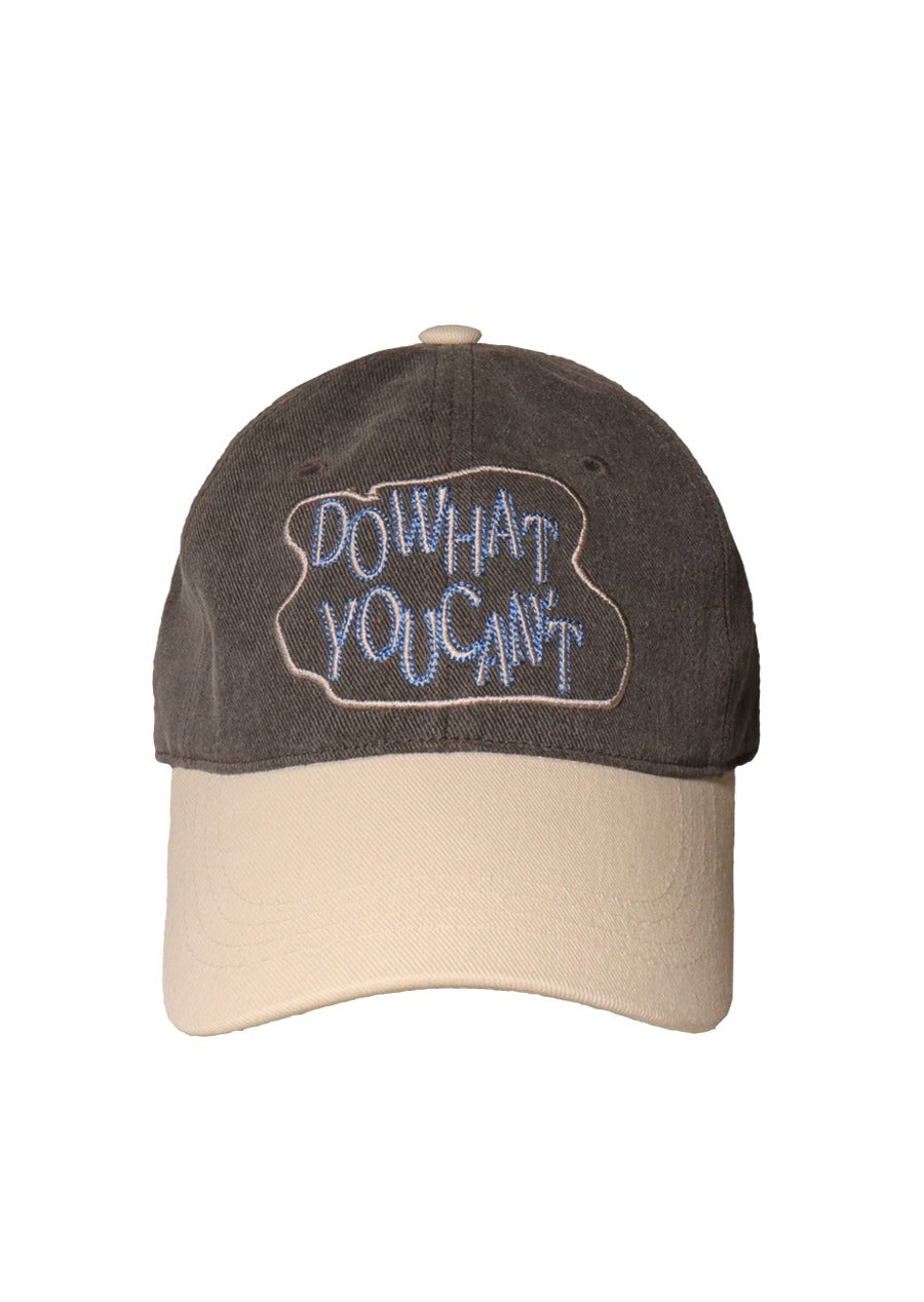 sleepy-slip-fw-26-do-what-you-cant-charcoalbeige-ball-cap-charcoal-beige-s