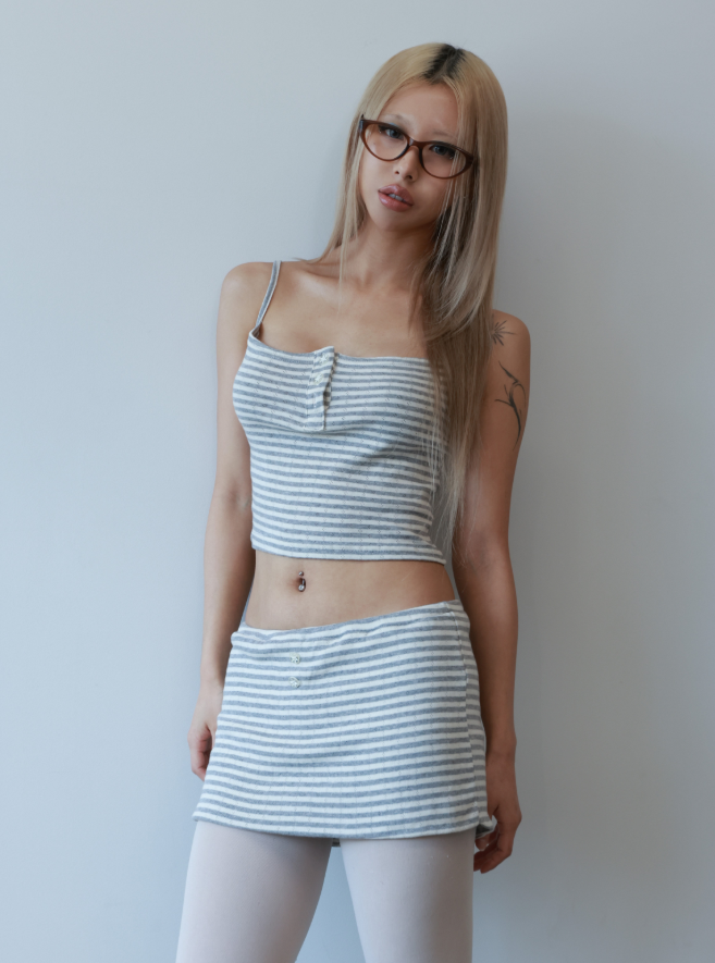 [GIRLSLIKEMEDONTCRY] 017 set grey