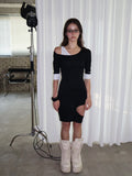 bnfrom-fw-26-layerd-contrast-midi-dress-black-black-s