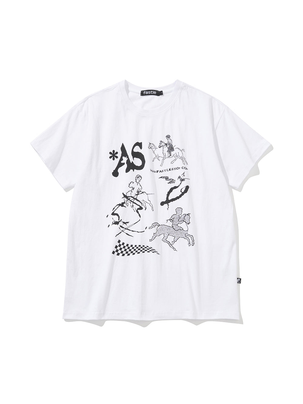 fastle-ss-25-horse-tee-white