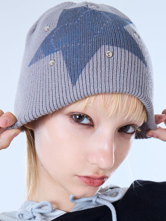 luv-is-true-fw-24-(worn-by-tours-hanjin-and-kwon-eunbi)-fs-star-beanie(gray)