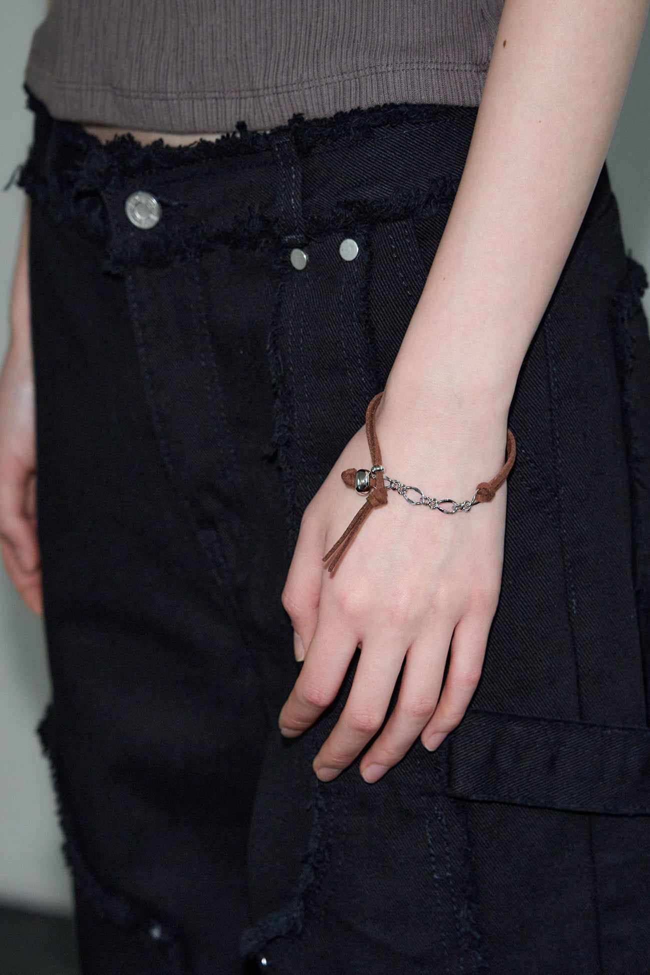 sis-a-ss-25-bohemian-suede-bracelet-/-brown