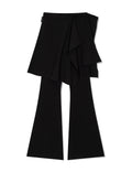 ugly-shadow-fw-24-us-flared-skirt-bootcut-pantsblack
