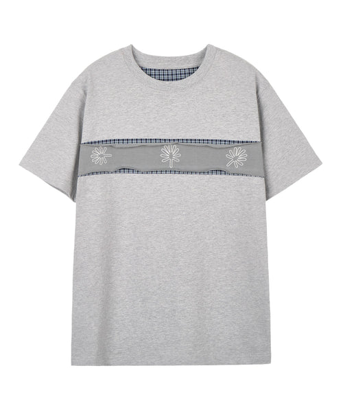 dandel-ss-26-dd-check-inset-symbol-tee-grey-gray-s