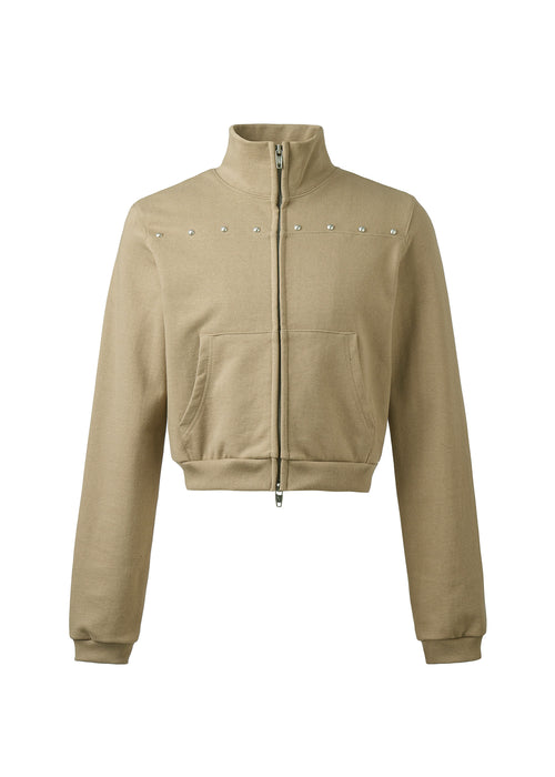 another-youth-ss-26-crop-stud-zip-up-sweat-beige-beige-s