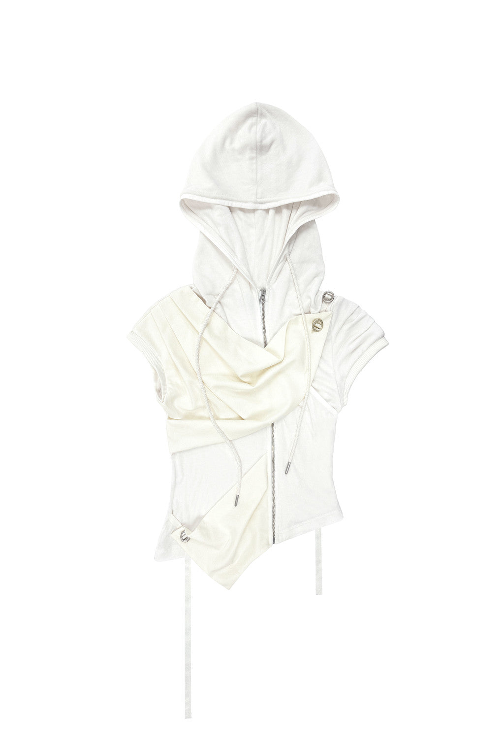 differentis-fw-26-drapery-hood-sleeve-white-white-s