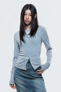 dauspice-ss-26-round-neck-cardigan-gray-gray-s
