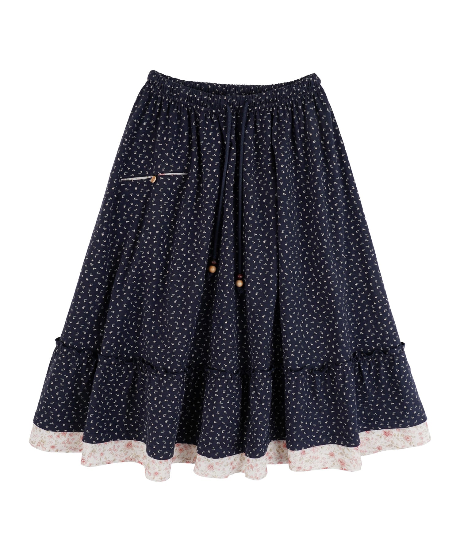 high-school-disco-ss-26-flower-pocket-midi-skirt-navy-navy-s