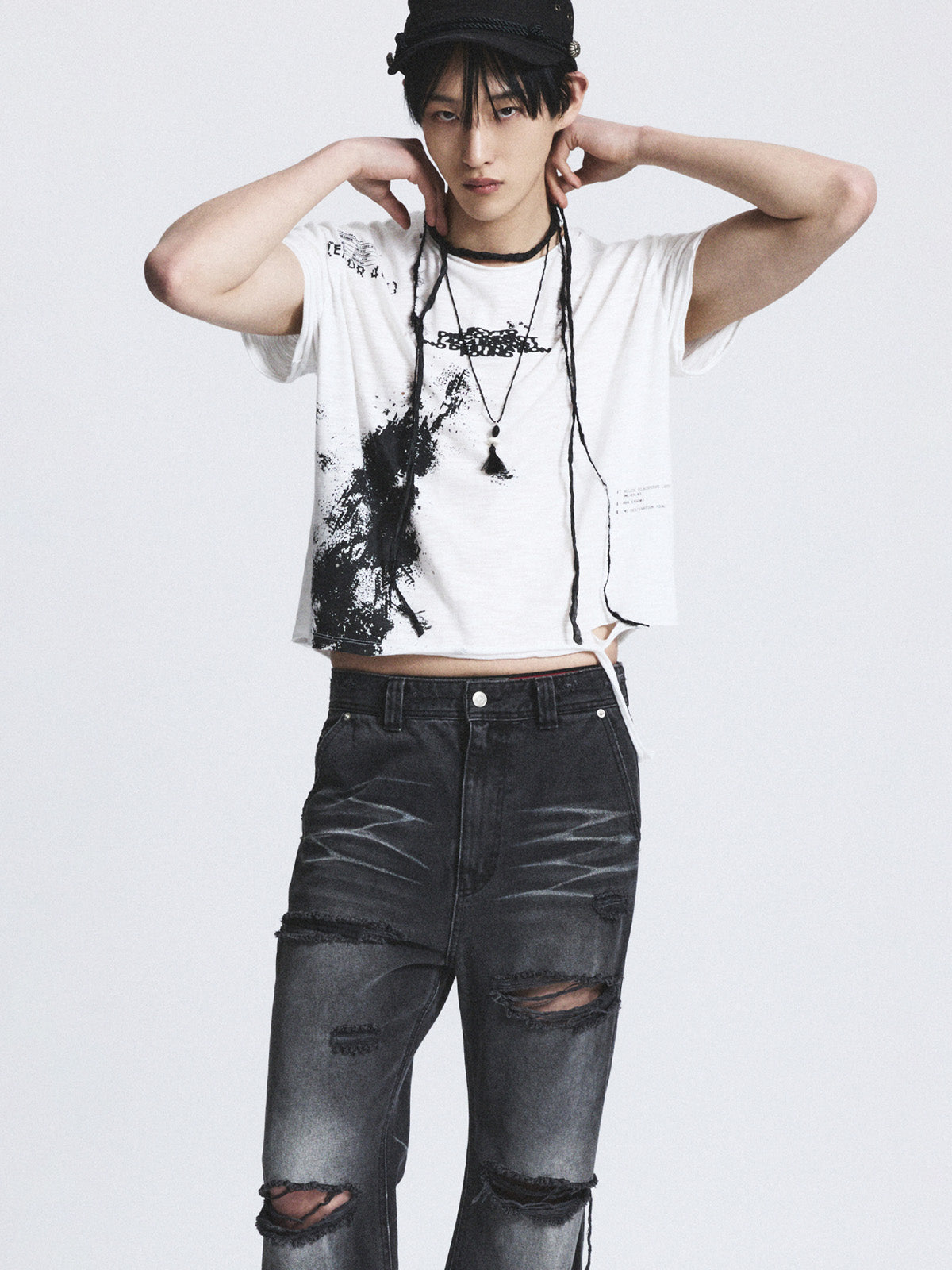 lecyto-ss-26-splatter-error-vintage-t-shirt-white-white-s