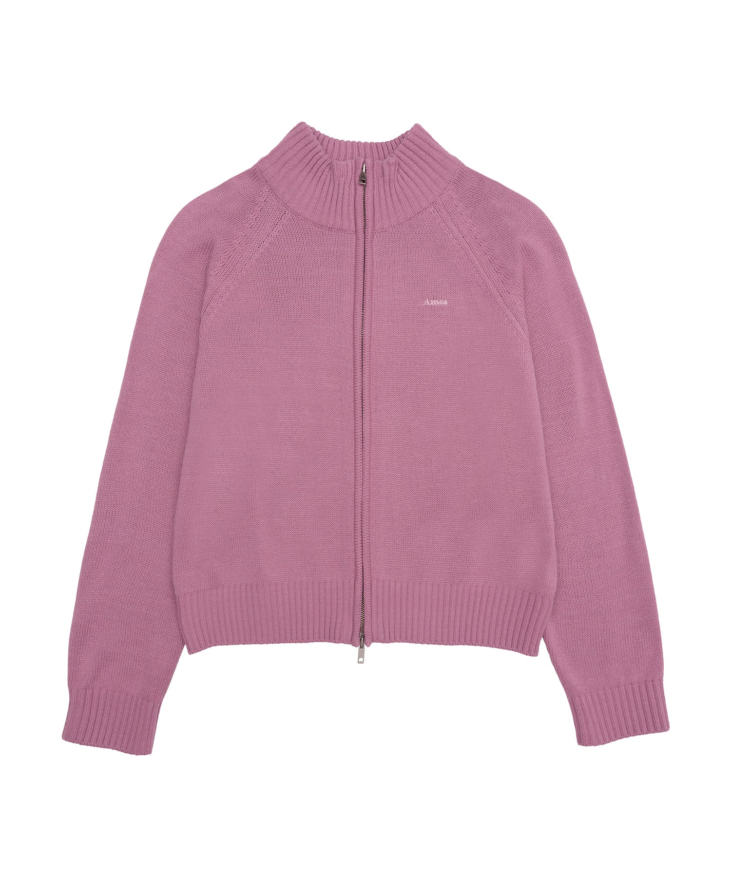 ames-worldwide-fw-25-basic-knit-zip-up-lavender-lavender-s