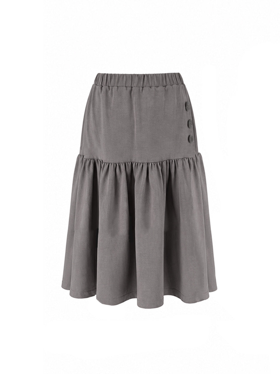 adorntie-fw-26-lace-button-shirring-skirt-light-grey-light-grey-s