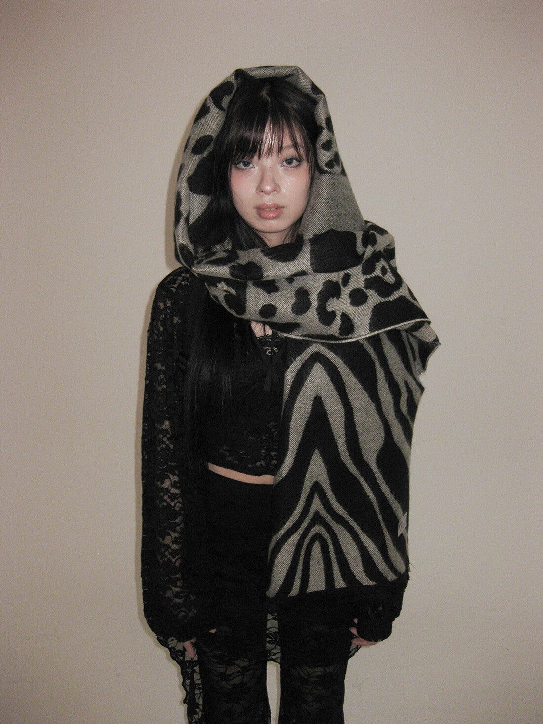 [MIAE] Zebra muffler (2color)