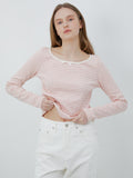 beirut-ss-26-stripe-ribbon-long-sleeve-pink-melange-pink-melange-s