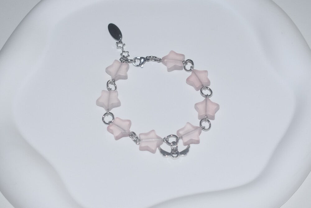 s2002tears-seasonless-jelly-star-bracelet-pink