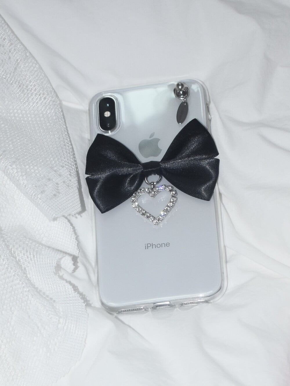 s2002tears-seasonless-cubic-ribbon-phone-case-black
