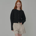 opening-sunshine-fw-24-round-neck-wool-crop-knit-cardigan_black