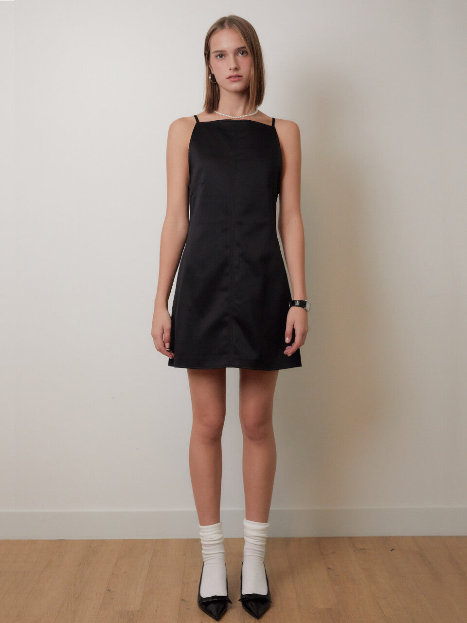 beirut-ss-26-stitched-satin-mini-dress-black-black-s