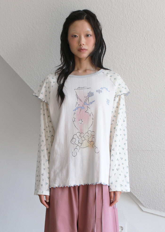 nofficialnoffice-fw-24-dream-flower-vase-tshirt-blue