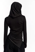 kashiko-fw-24-cowl-hood-long-sleeve-black