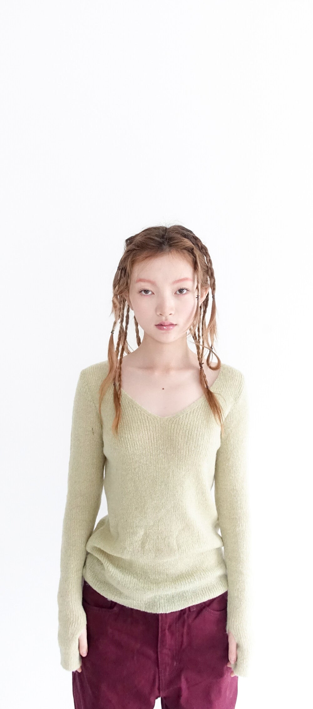 faerie-fw-24-mohair-slim-knit-top