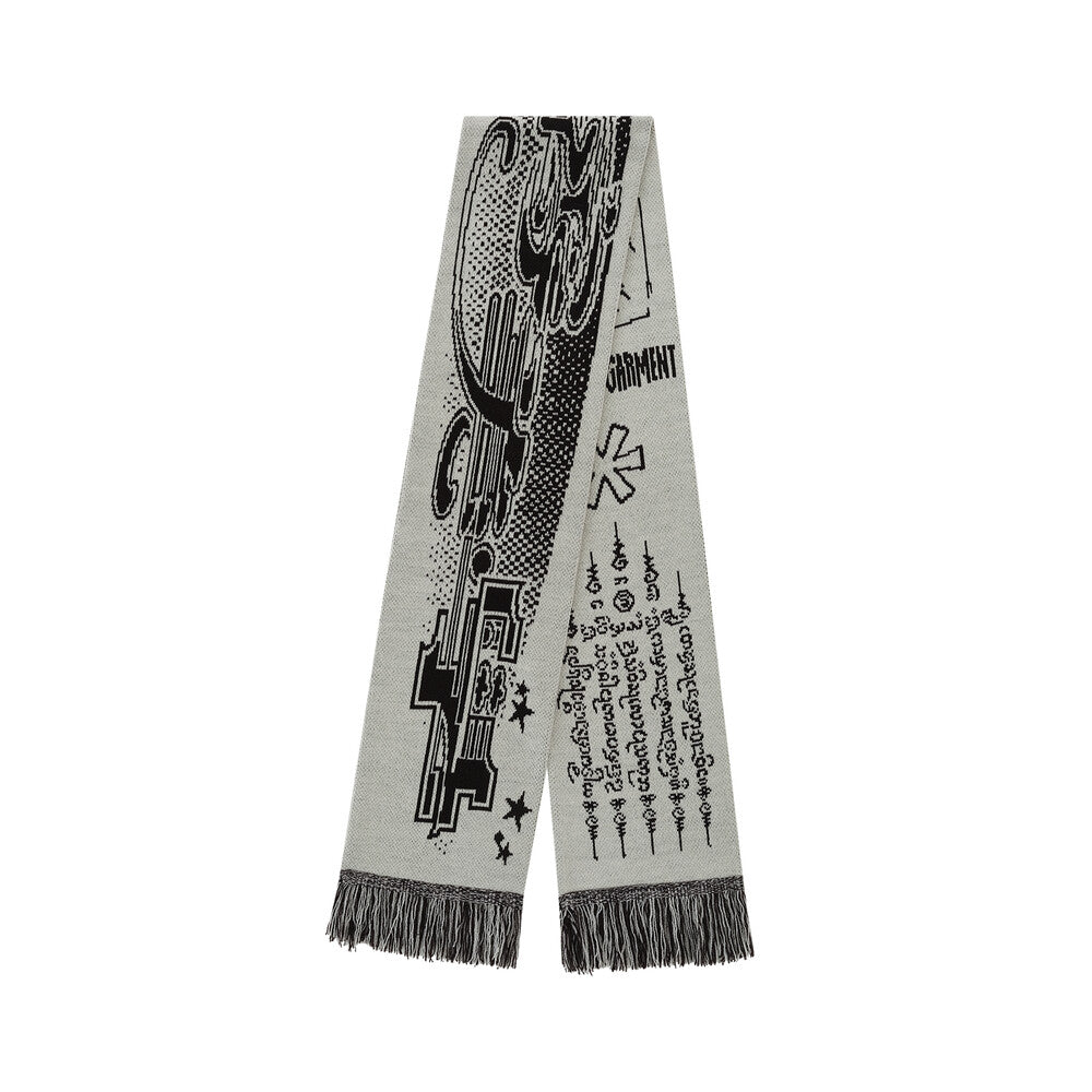 kashiko-fw-24-jacquard-knit-scarf-ivory