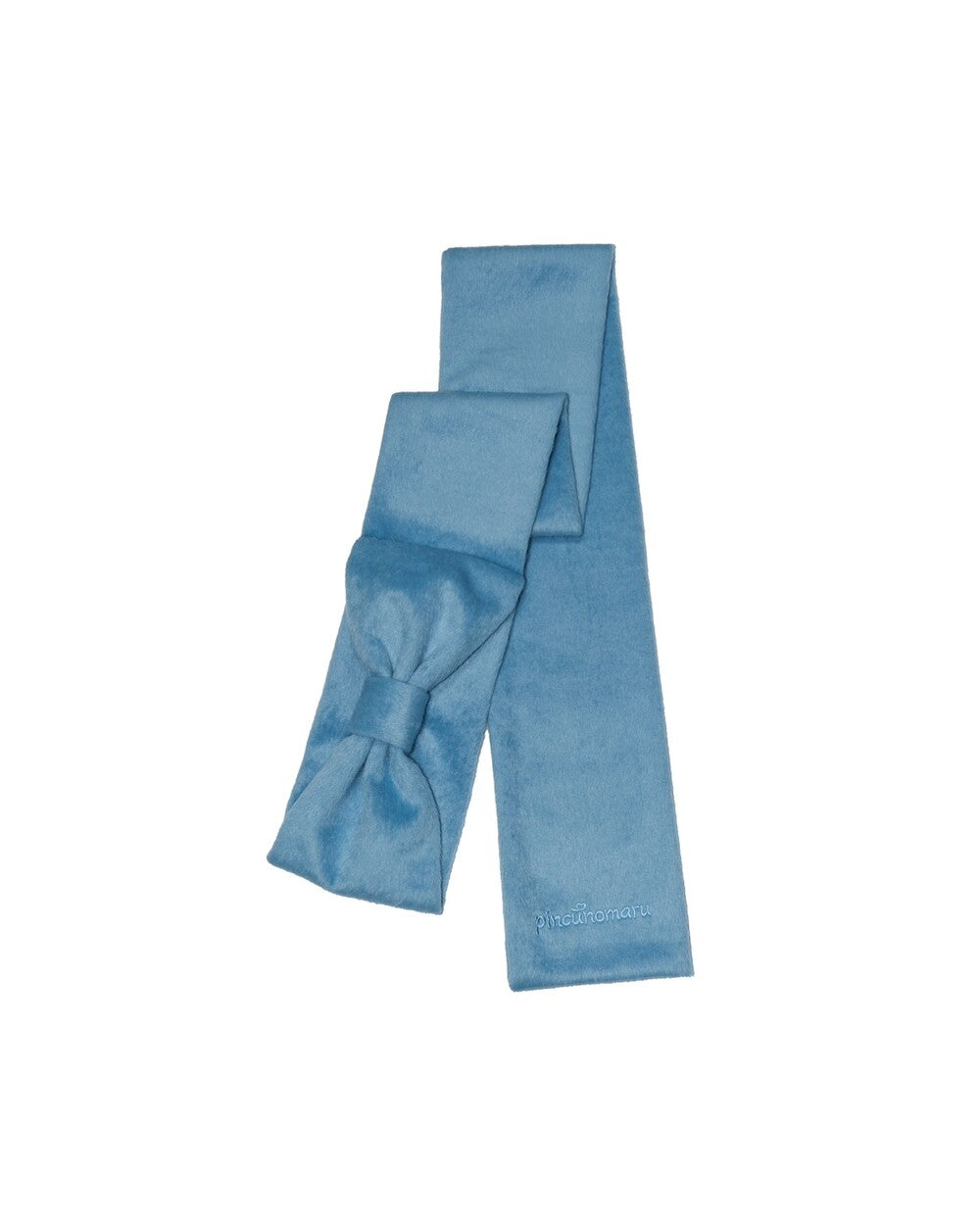 pincunomaru-fw-24-ribbon-muffler_fairy-blue