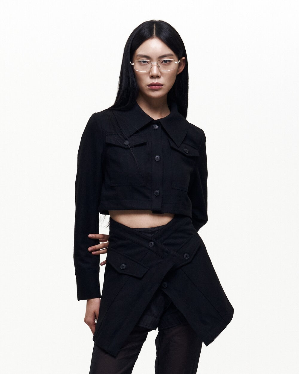 arts-de-base-fw-25-two-way-jacket-black-black-s