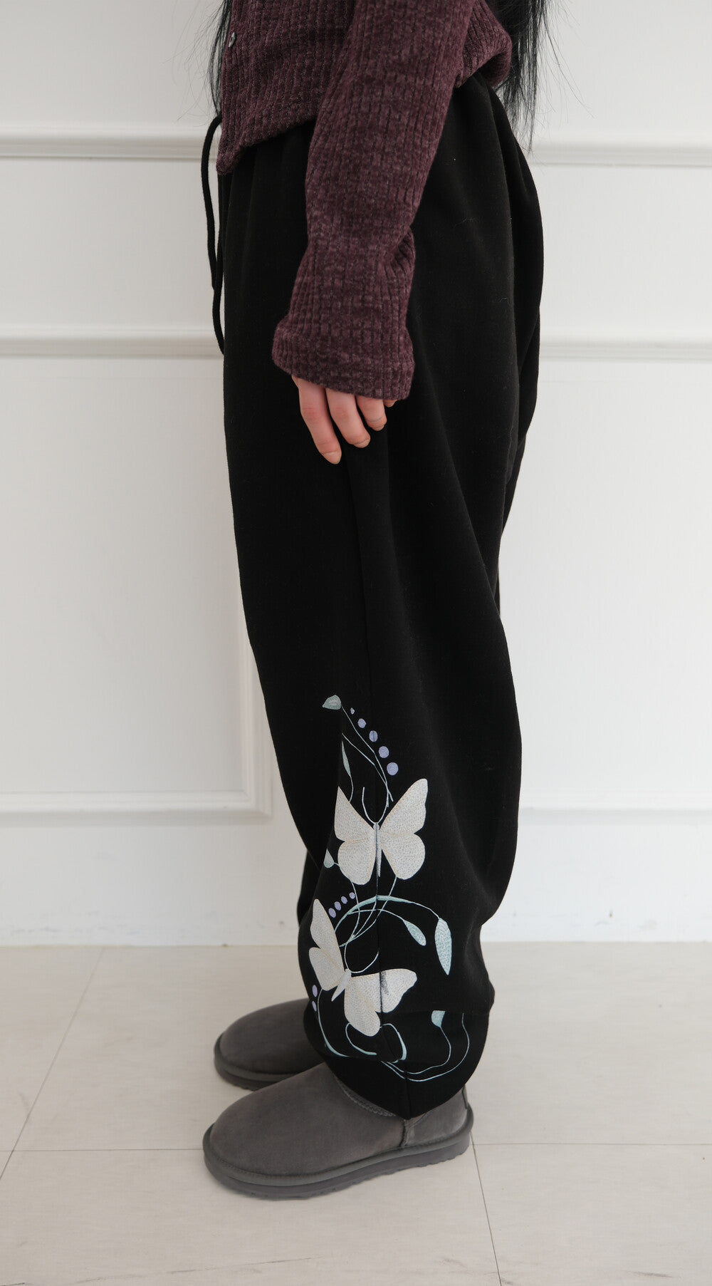 fragfarm-fw-25-butterfly-floral-pants-3-color-white-s