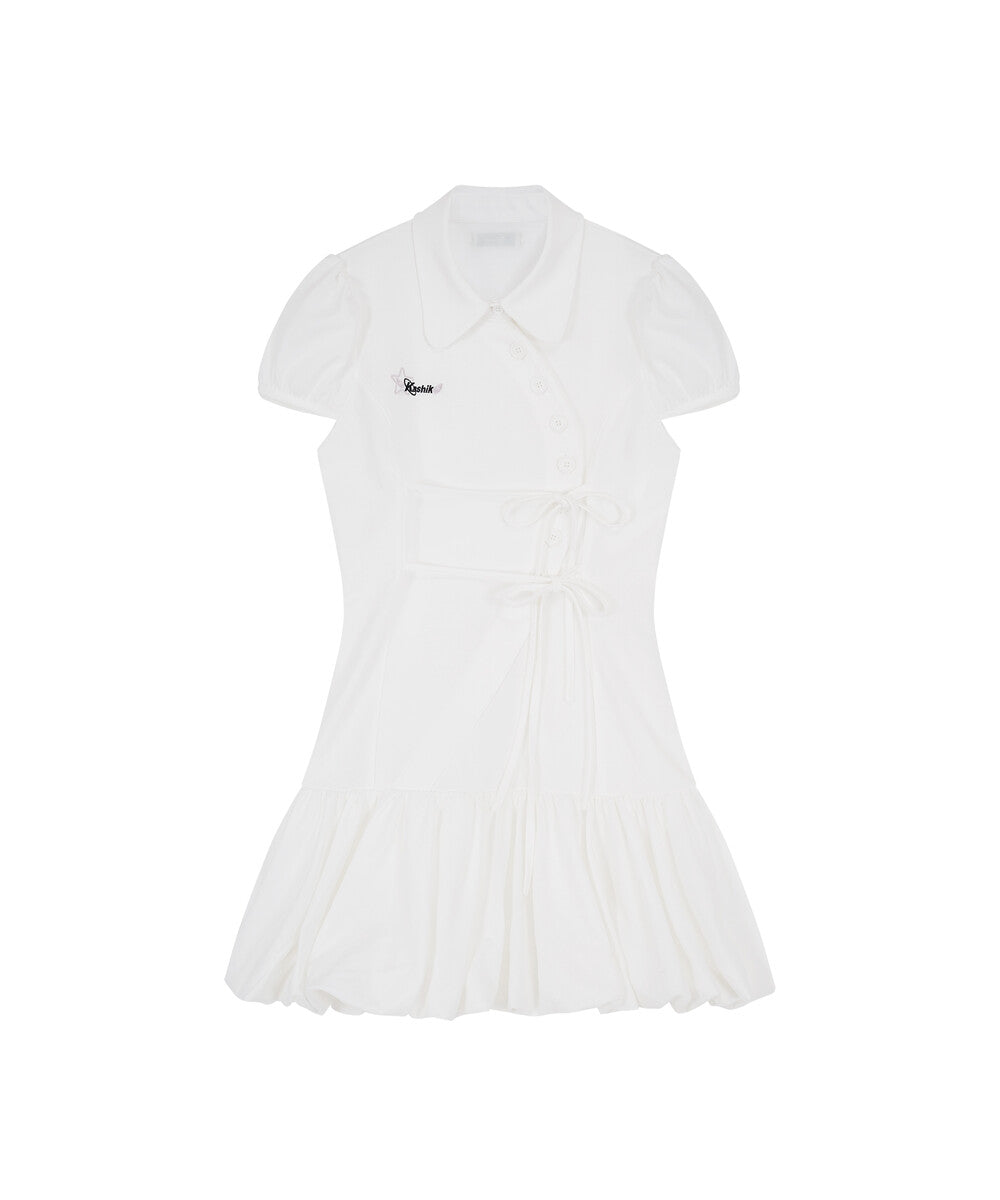 kashiko-ss-25-puff-preppy-mini-dress-white