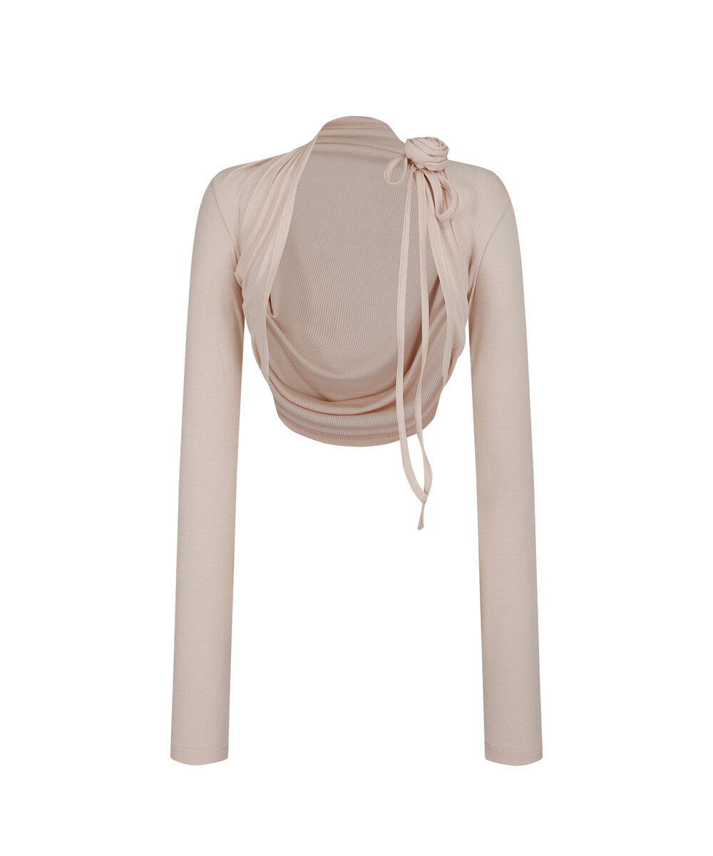 kashiko-ss-25-rose-bolero-cardigan-pink