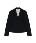 kashiko-ss-25-ribbon-belted-preppy-jacket-black