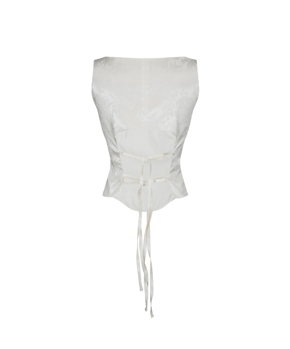 kashiko-ss-25-ribbon-paneled-sleeveless-white