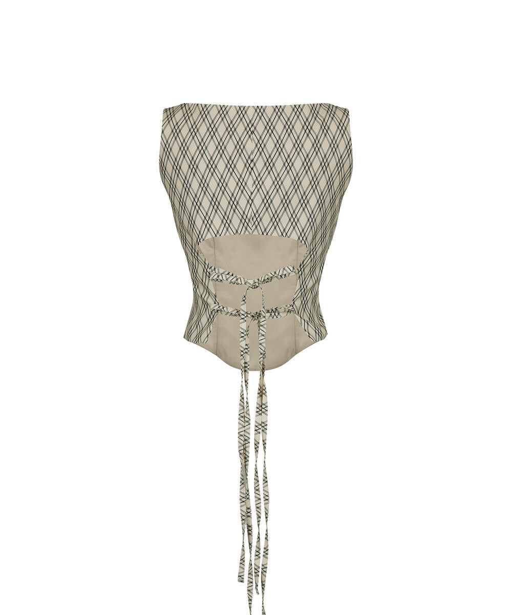 kashiko-ss-25-ribbon-paneled-sleeveless-checked