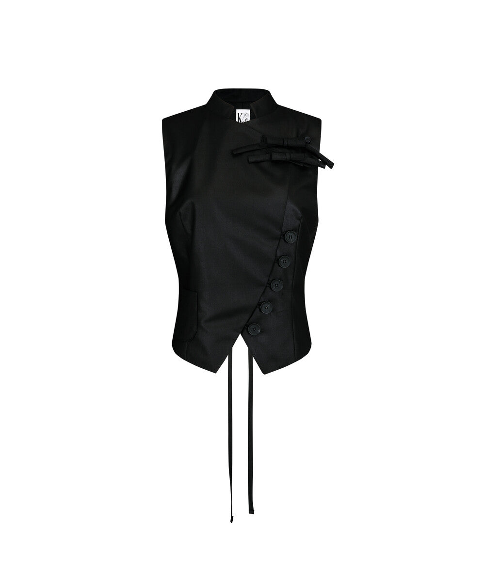 kashiko-ss-25-preppy-china-collar-vest-black