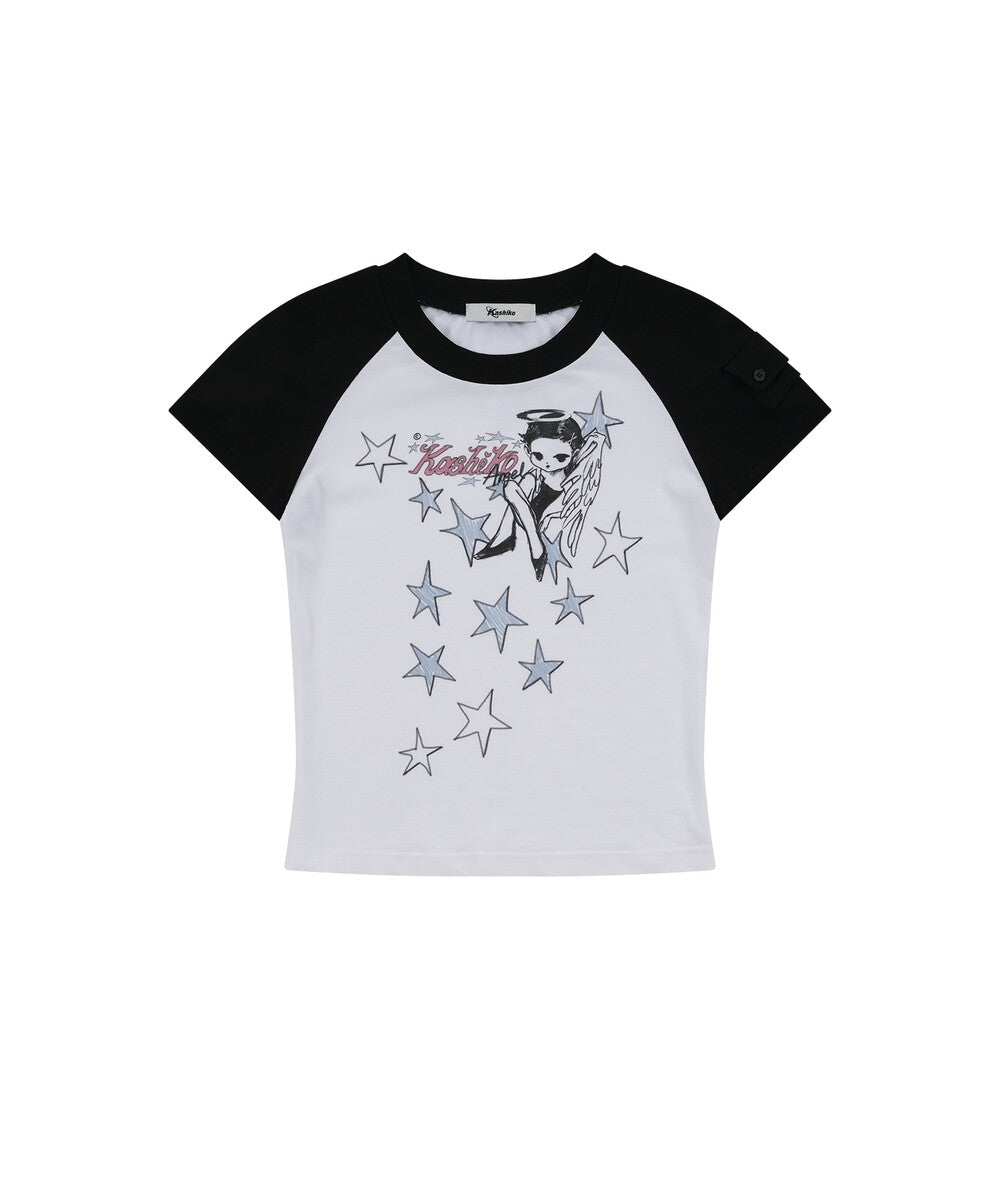 kashiko-ss-25-kashiko-angelic-pocket-raglan-t-shirt