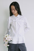 youshim-ss-25-frill-ribbon-shirt