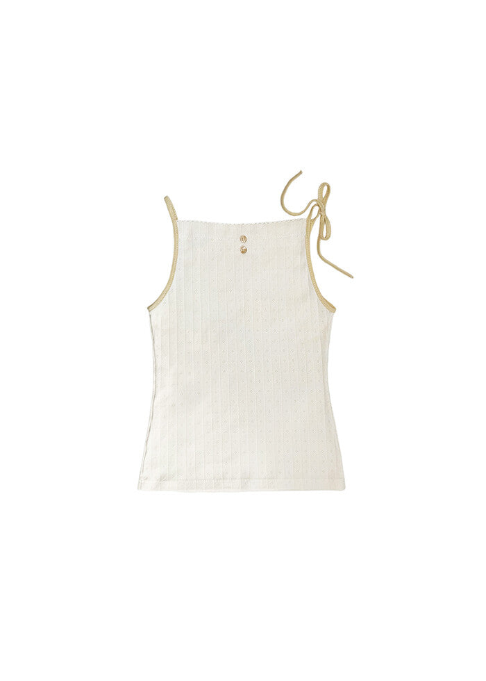 nofficialnoffice-ss-25-piped-ribbon-strap-sleeveless-top-butter